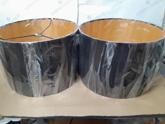 SET OF 2 BOXED DAR LIGHTING HOFFMAN SHADE 