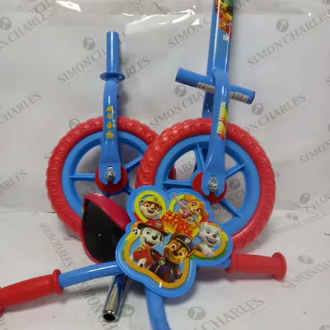 PAW PATROL BALANCE BIKE