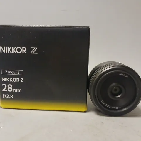 BOXED NIKKOR Z MOUNT 28MM F/2.8 LENS