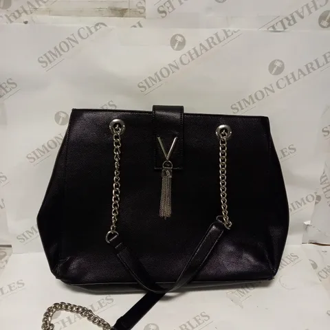 BLACK LEATHER BAG 