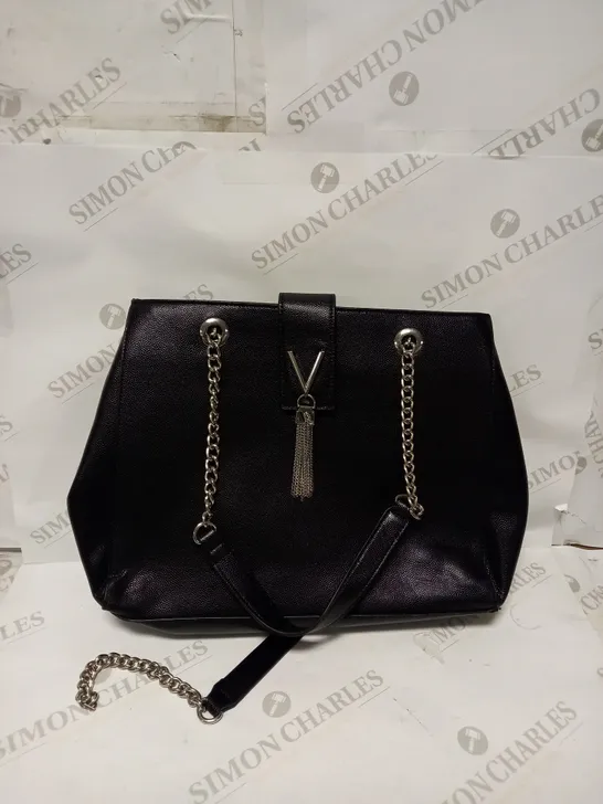 BLACK LEATHER BAG 