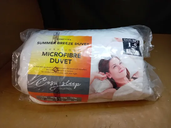 LUXURIOUS MICROFIBRE DUVET DOUBLE