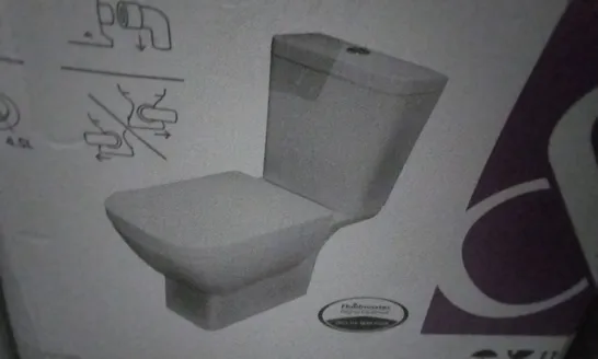 BOXED SANTORO CLOSE COUPLED TOILET 