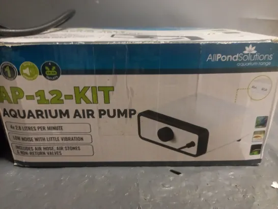 ALLPONDSOLUTIONS AP-12-KIT AQUARIUM AIR PUMP