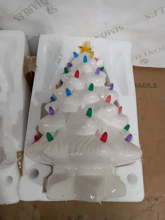 MR CHRISTMAS ILLUMINATED CERAMIC NOSTALGIC TREE