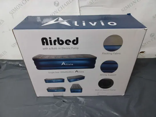 BOXED AND SEALED ALIVIO SINGLE AIRBED