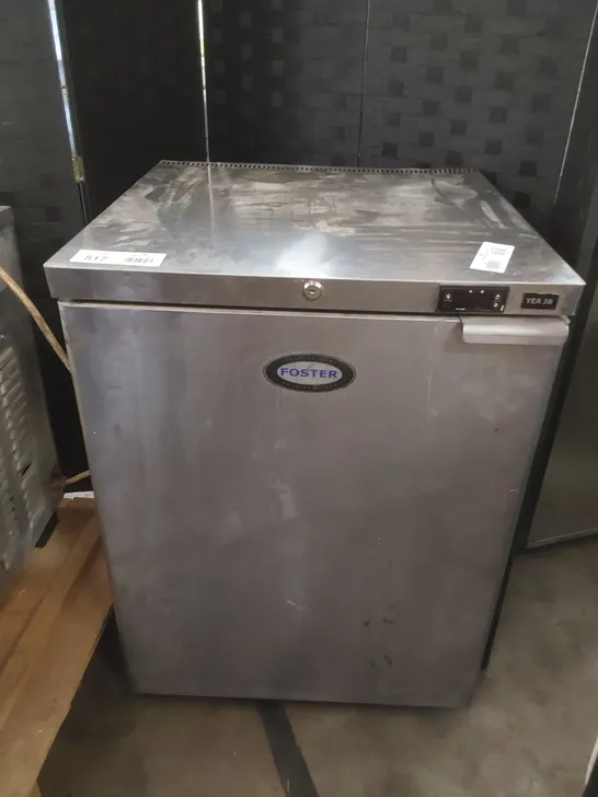 FOSTER COMMERCIAL UNDERCOUNTER FREEZER R134A