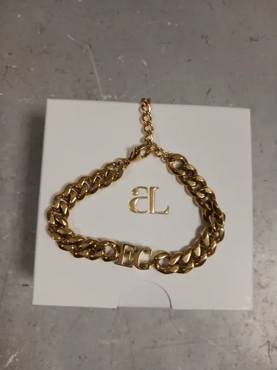 ABBOTT LYON PERSONALISED 'EG' BRACELET 