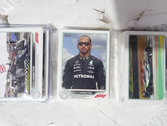 LOT OF ASSORTED TOPPS FORMULA ONE CARDS