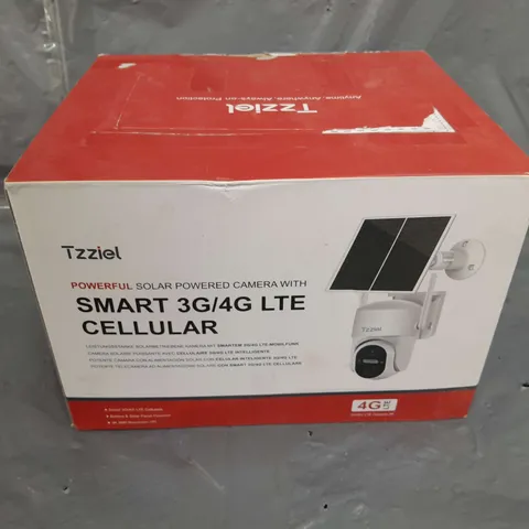 BOXED TZZIEL SOLAR POWERED CAMERA