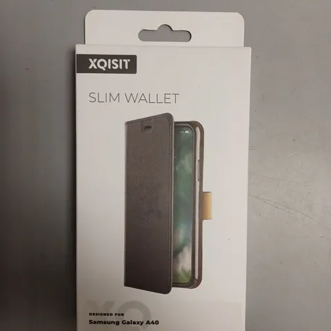 APPROXIMATELY 60 BRAND NEW BOXED XQISIT SLIM WALLET PROTECTIVE CASES FOR SAMSUNG GALAXY A40