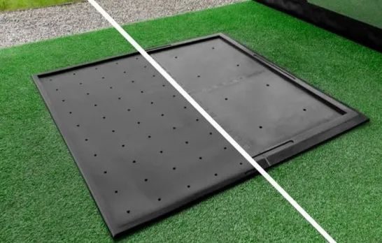 FORB GOLF RUBBER BASE FOR DRIVING RANGE MAT 5'*5'