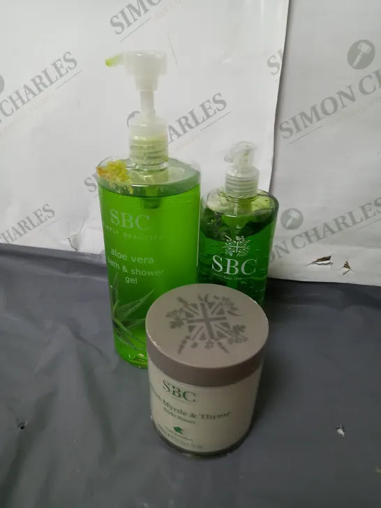 SBC 3 PIECE ALOE VERA COLLECTION