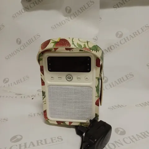 EMMA BRIDGEWATER VQ MONTY PORTABLE DAB+ /FM BLUETOOTH RADIO