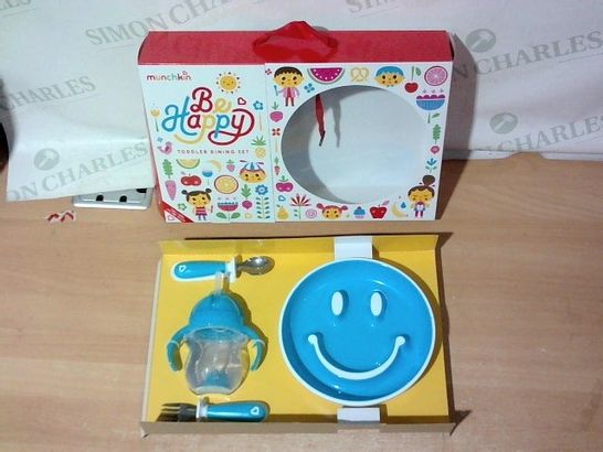 BRAND NEW BOXED MUNCHKIN BE HAPPY TODDLER DINING SET