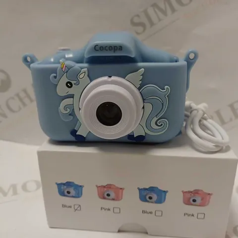 COCOPA CHILDRENS DIGITAL CAMERA C3 - BLUE UNICORN