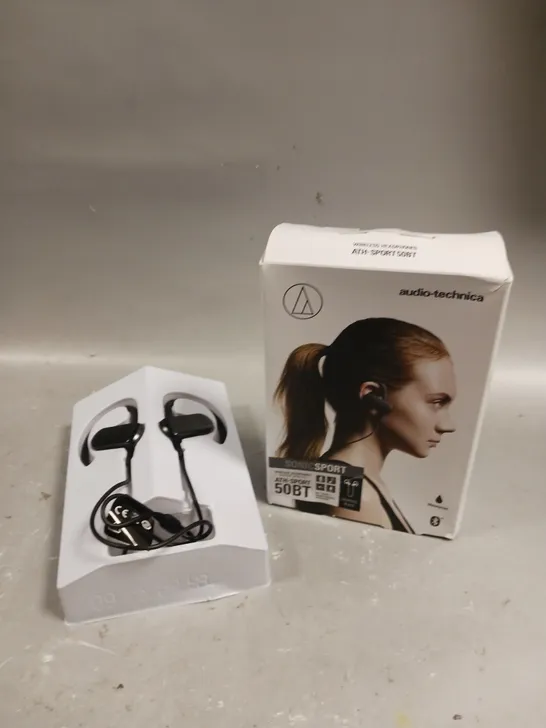 BOXED AUDIO-TECHNICAL ATH-SPORT 50BT WIRELESS EARPHONES 