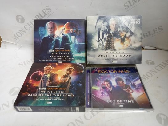 LOT OF 4 DOCTOR WHO AUDIO PLAY CDS