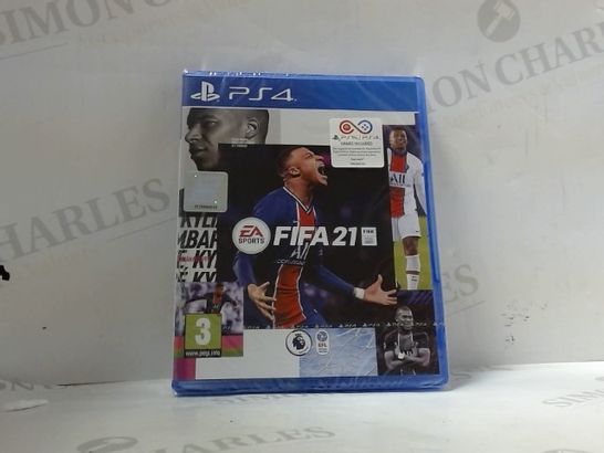 FIFA 21 PLAYSTATION 4 GAME