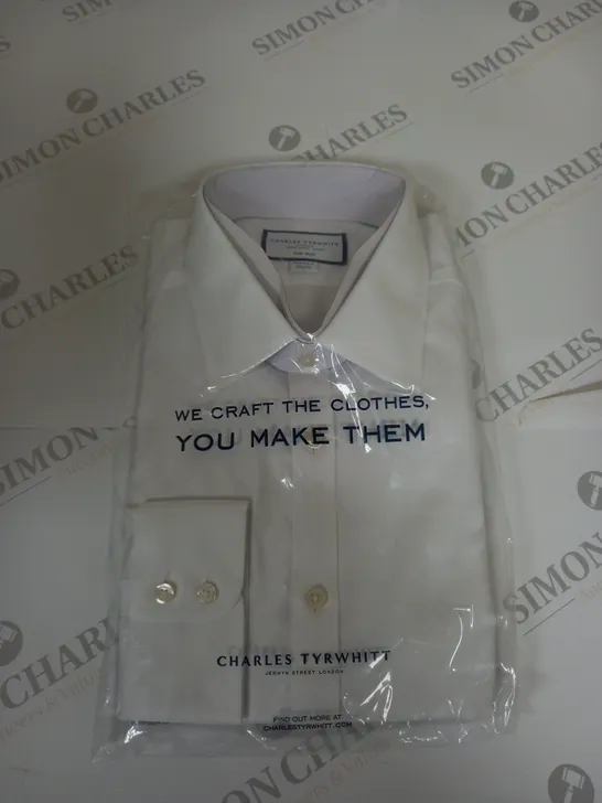 BAGGED CHARLES EXTRA SLIM FIT SHIRT SIZE 16.5/35"