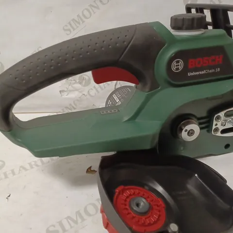 BOSCH UNIVERSALCHAIN 18 CORDLESS CHAINSAW