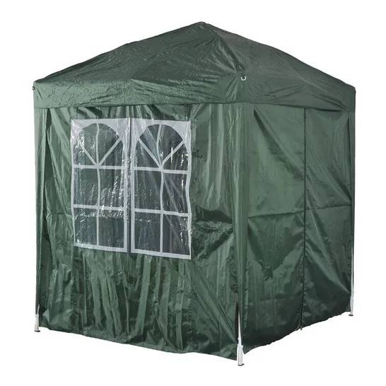 BOXED 2M X 2M STEEL POP - UP GAZEBO