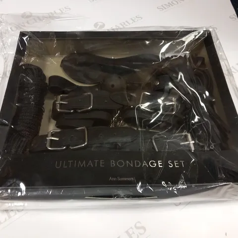 BOXED ANN SUMMERS ULTIMATE BONDAGE SET