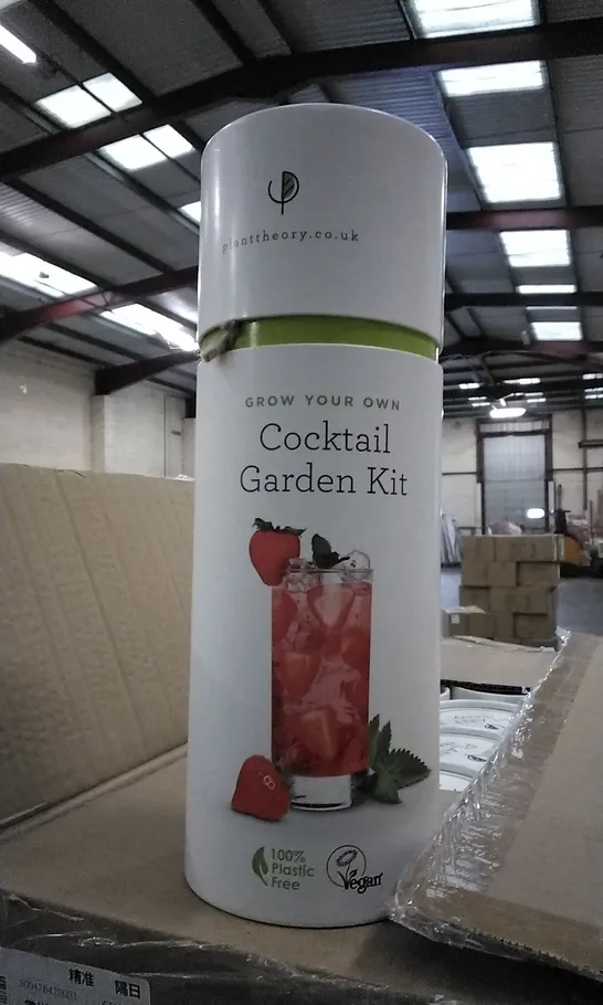 BOX OF APPROXIMATELY 10 BRAND NEW COCKTAIL GARDEN KIT 