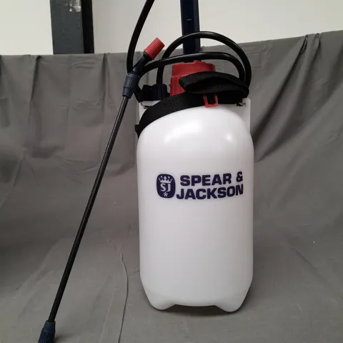 boxed spear and Jackson 5l garden pressure sprayer