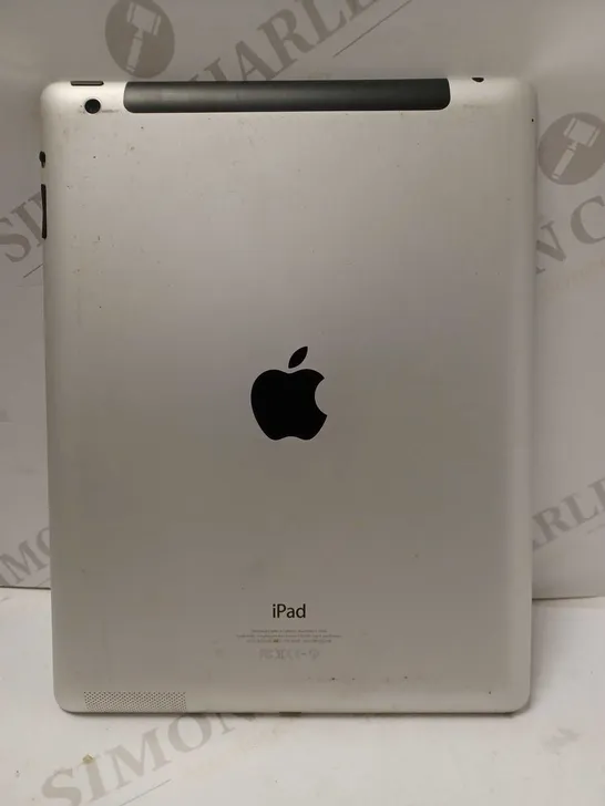 APPLE IPAD 4 - WHITE/SILVER A1460