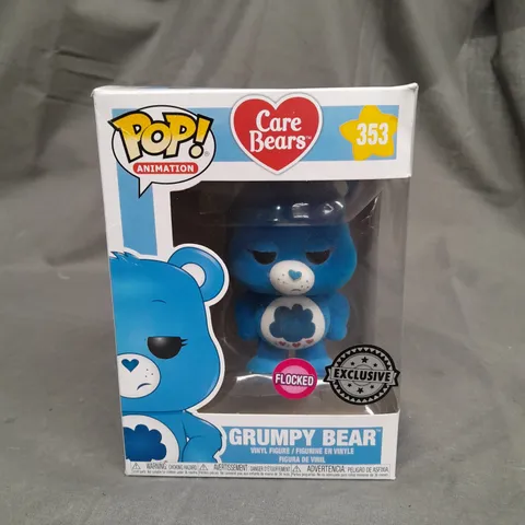 POP! ANIMATION - CARE BEARS - GRUMPY BEAR VINYL FIGURE - 353 - EXCLUSIVE