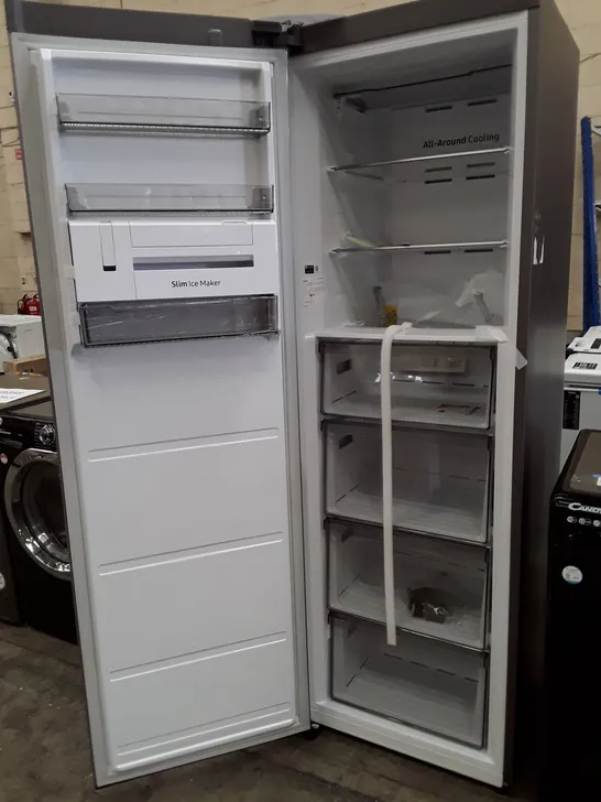 SAMSUNG TALL ONE DOOR FREEZER SILVER