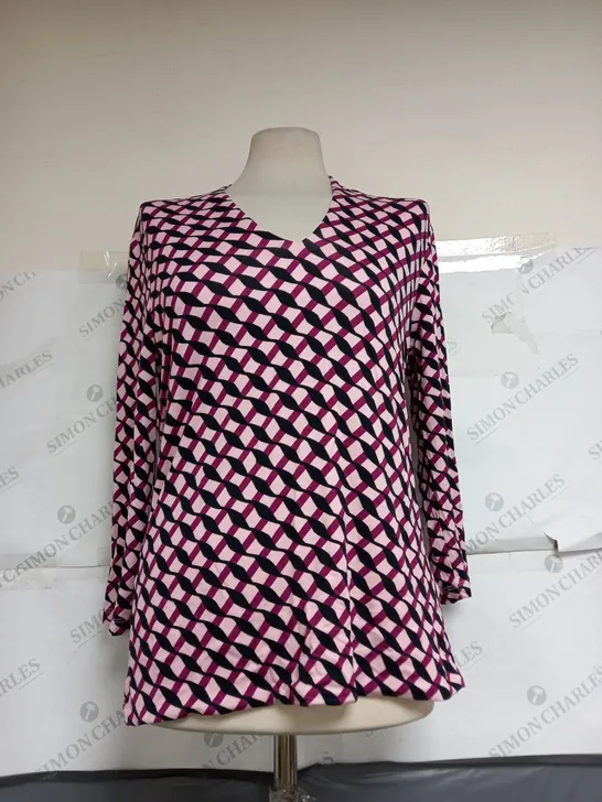 HOBBS AIMEE PATTER TOP SIZE M