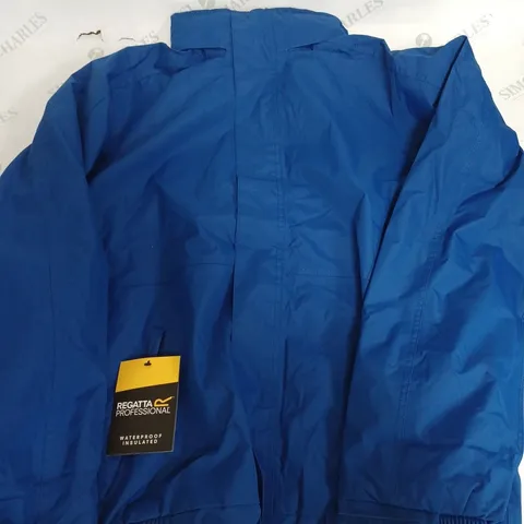 REGATTA DOVER PADDED JACKET IN BLUE - UK M