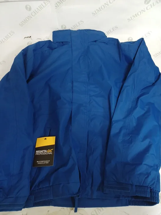 REGATTA DOVER PADDED JACKET IN BLUE - UK M