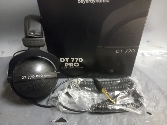 BOXED BEYER DYNAMIC DT 770 PRO WIRED HEADPHONES