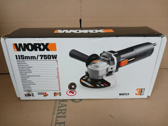 WORX WX717 750W 115MM ANGLE GRINDER