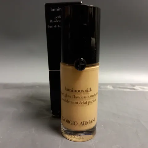 BOXED GIORGIO ARMANI LUMINOUS SILK PERFECT GLOW FOUNDATION 4.5 18ML 