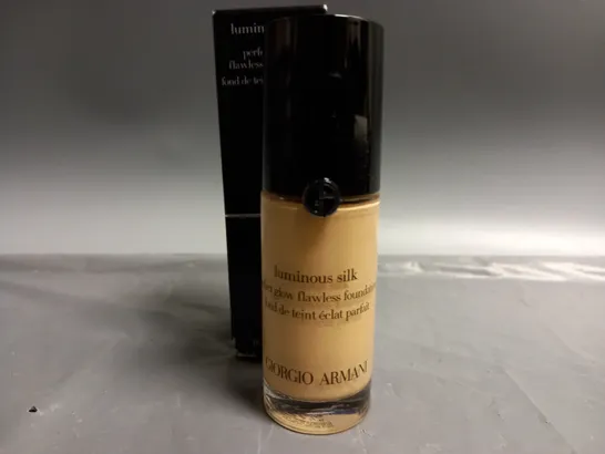 BOXED GIORGIO ARMANI LUMINOUS SILK PERFECT GLOW FOUNDATION 4.5 18ML 