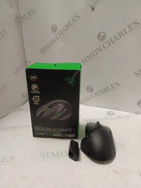 RAZER BASILISK ULTIMATE ERGONOMIC WIRELESS GAMING MOUSE 