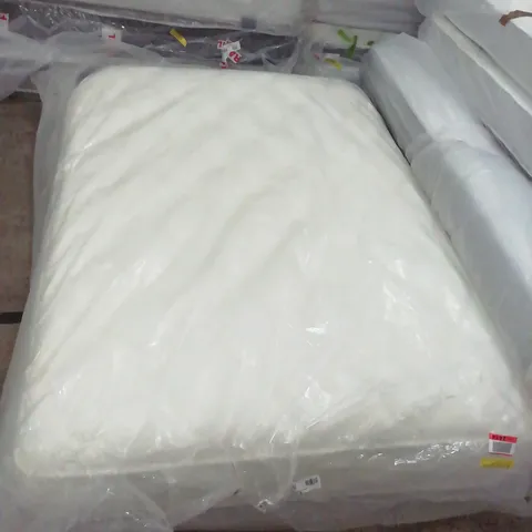 BAGGED NEWTON PILLOW TOP POCKET SPRUNG 4'6 DOUBLE MATTRESS 