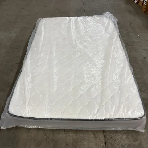 QUALITY BAGGED 22CM MEDIUM - FIRM OPEN COIL 120CM SMALL DOUBLE MATTRESS