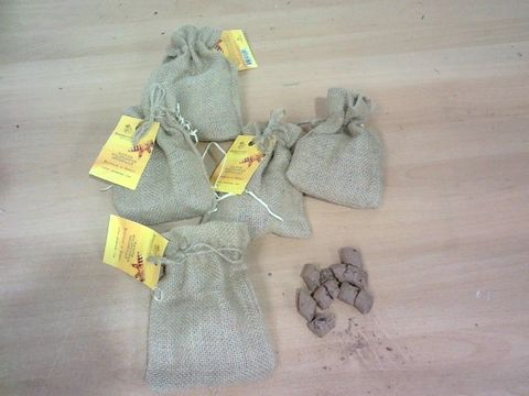 LOT OF 5 ASSORTED  BEEBOMBS NATIVE WILDFLOWER SEEDBALL BAGS