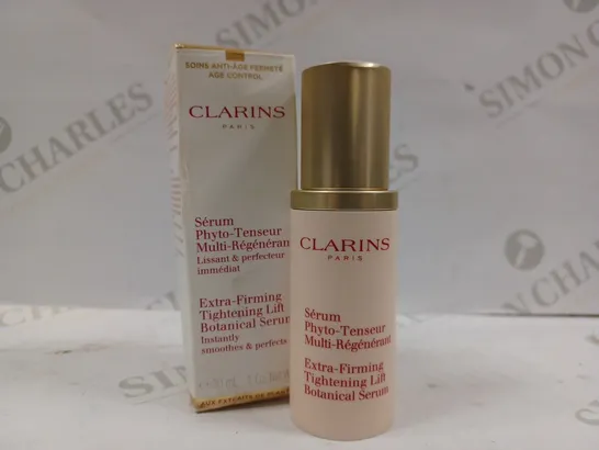 CLARINS EXTRA FIRMING TIGHTENING LIFT BOTANICAL FACE SERUM 30ML 