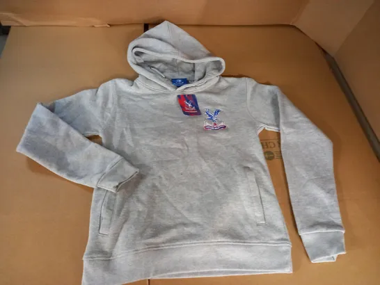 CRYSTAL PALACE F.C GREY HOODIE - 13 YRS