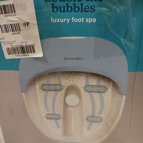 HOMEDICS LUXURY FOOT SPA