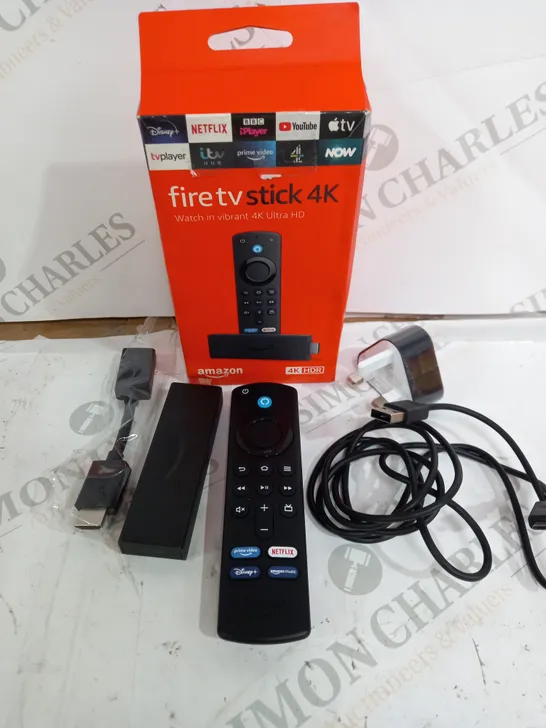 AMAZON FIRE TV STICK 4K BLACK 