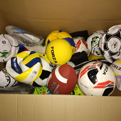 LOT OF ASSORTED SPORTING BALLS