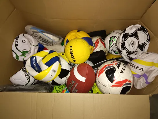 LOT OF ASSORTED SPORTING BALLS