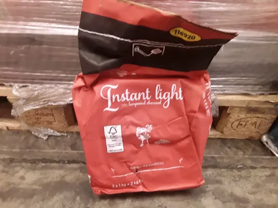 PALLET OF APPROXIMATELY 180 BAGS OF INSTANT LIGHT CHARCOAL 